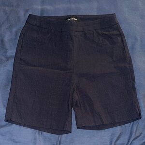 Women's Dark Blue Bermuda Shorts